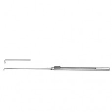Krayenbuhl Micro Nerve & Vessel Hook Fig. 3 Stainless Steel, 18.5 cm - 7 1/4"